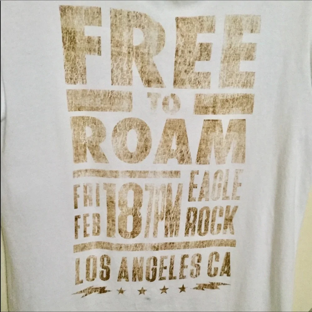 Rare Free People Graphic Tee